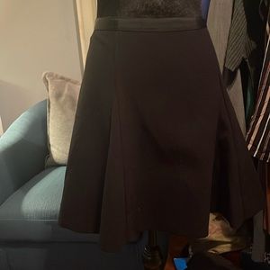 J Crew black mini skirt